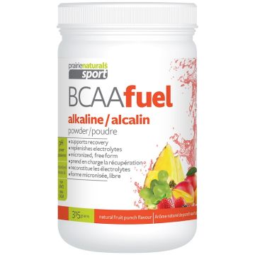 BCAAfuel sport en poudre - Arôme naturel de punch aux fruits