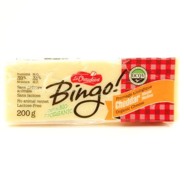 Fromage biologique Bingo - Cheddar moyen