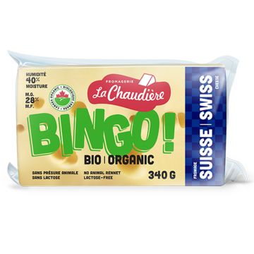 Bingo organic cheese - Swiss