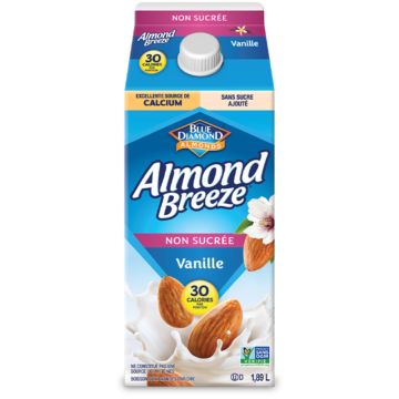 Unsweetened Vanilla Almond Breeze Beverage