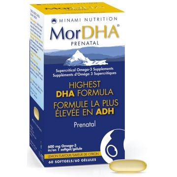 MorDHA Omega-3 Prenatal - Lemon flavour