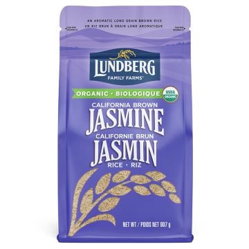 Organic brown jasmine rice