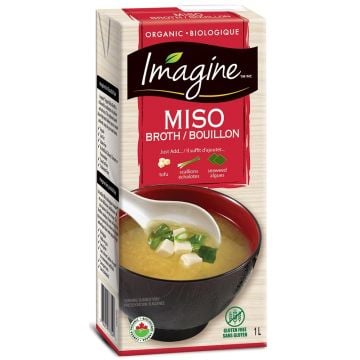 Organic broth - Miso (Gluten free)