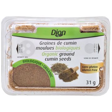 Graines de cumin moulues biologiques et sans gluten