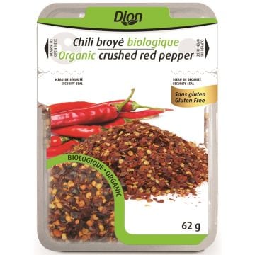 Chili broyé biologique et sans gluten