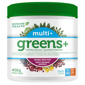 Greens+ Multi+ saveur fruits mélangés naturels 30 portions