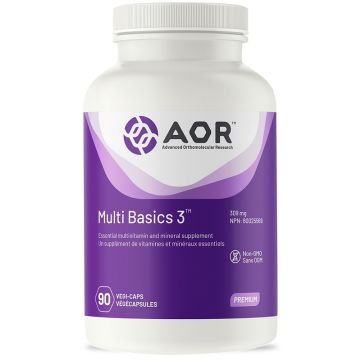 Multi-Basic 3 - Supplément vitamines et minéraux essentiels