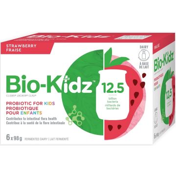 Bio-Kidz Probiotique Fraise à boire à base de lait fermenté