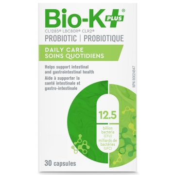 Probiotique soins quotidiens - 12.5 milliards UFC végétalien sans gluten