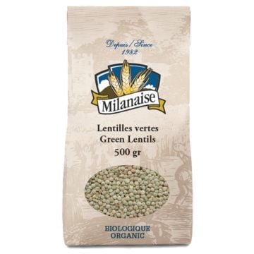 Organic Green Lentils