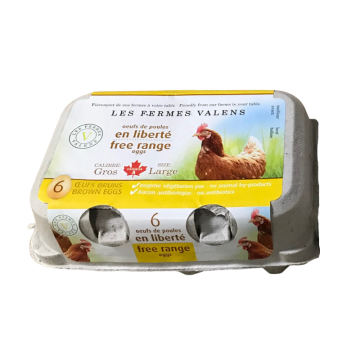 Large Size Liberté White Eggs