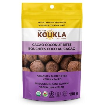 Bouchées biologiques Coco au cacao