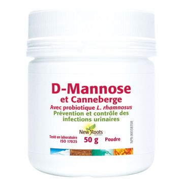 D-Mannose et Canneberge - Prévention et contrôle des infections urinaires