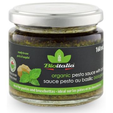 Sauce biologique - Pesto au basilic 