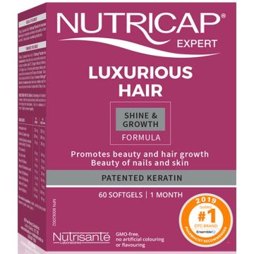 Nutricap - Luxurious hair Patented keratin