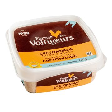 Cretonnade au poulet de grain