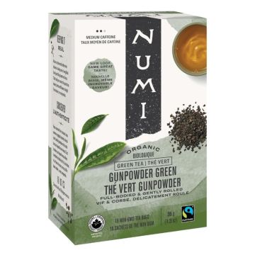 Organic Fair Trade Gunpowder Green Tea