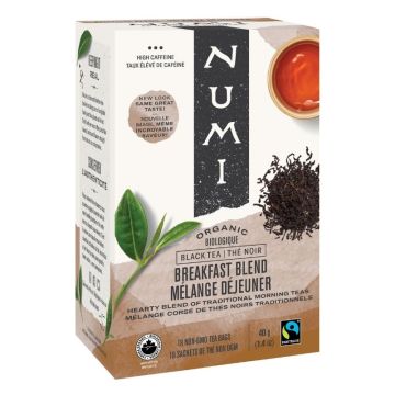 Organic Fair Trade Breakfast Blend Tea