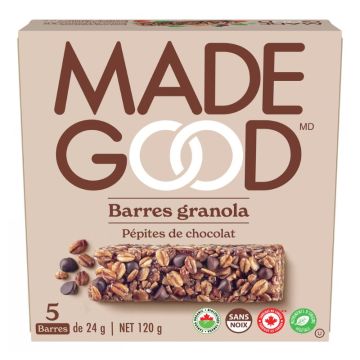 Organic Granola Bars - Chocolate Chip