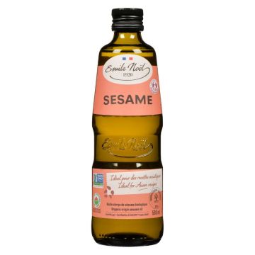 Organic sesame virgin oil - First pressed, unrefined