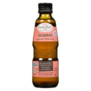 Organic virgin toasted sesame oil