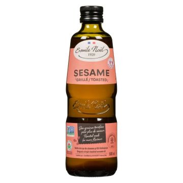 Organic virgin toasted sesame oil