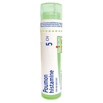 Remède homéopathique - Poumon histamine 5CH