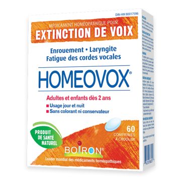 Extinction de voix  - Homeovox