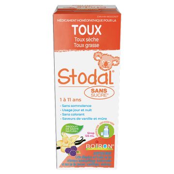 Stodal toux sans sucre 1 à 11 ans