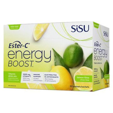 Ester-C Energy Boost - Citron Lime boite