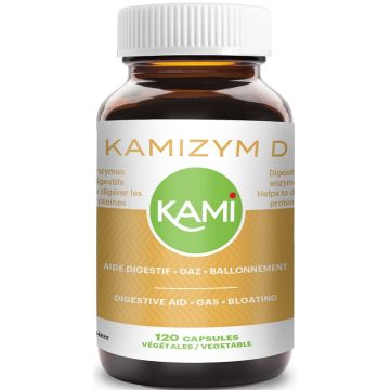 Kamizym D - Enzymes digestives pour aider la digestion