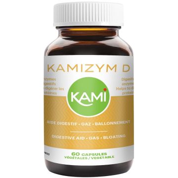 Kamizym D - Enzymes digestives pour aider la digestion