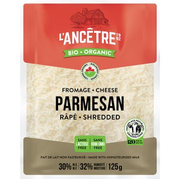 Organic cheese - Parmesan grated