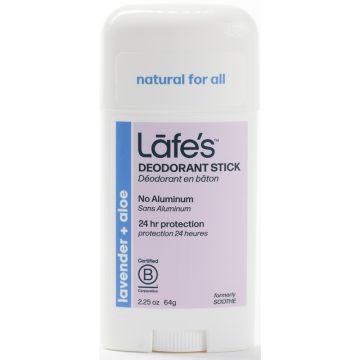 Deodorant Stick No aluminium Soothe - Lavender and aloe