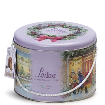 Panettone Latta regal cioccolato  