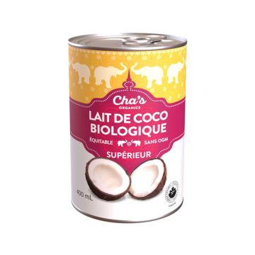 Lait de coco supérieur biologique équitable