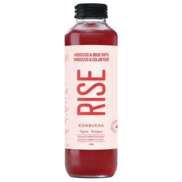 Kombucha biologique - Hibiscus et églantier