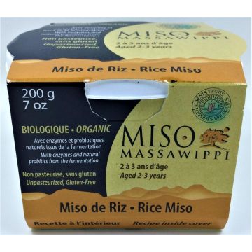 Miso biologique - Soya & riz