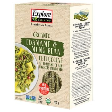 Organic Edamame and Mung Bean Fettucine Pasta