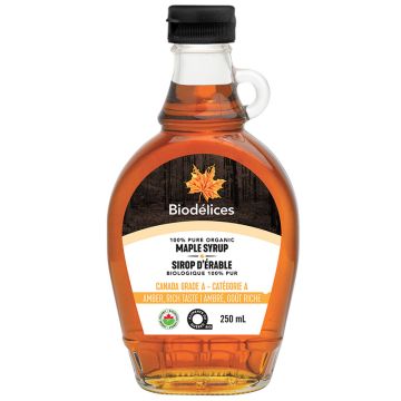 Organic Amber Maple Syrup