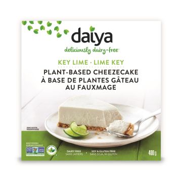 Gâteau au fauxmage à base de plantes - Lime key