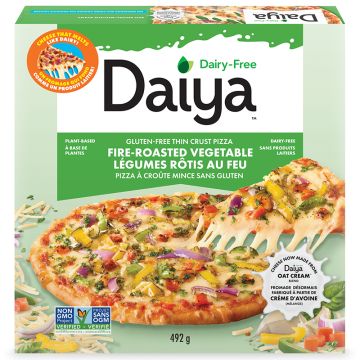 Pizza sans gluten - Légumes grillés