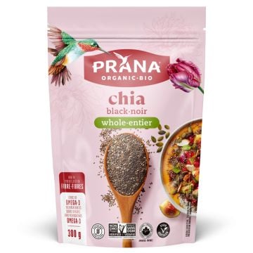 Chia noir entier biologique