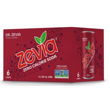 Soda zéro calorie - Dr. Zevia (Emballage 6 unités)