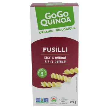 Organic Rice Quinoa Fusilli Pasta 