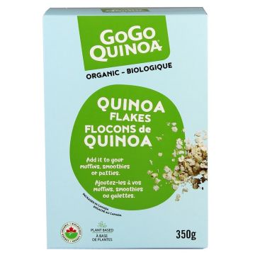 Organic quinoa flakes pre-cooked