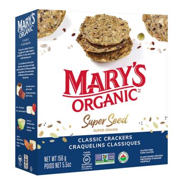 Organic crackers - Super seed