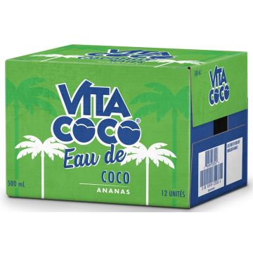 Eau de coco  Ananas  