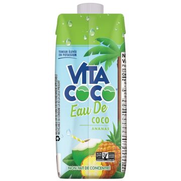 Eau de coco  Ananas