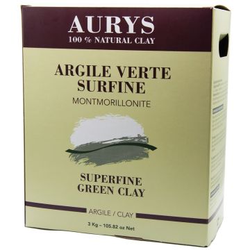 Superfine green clay